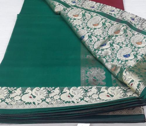 PMK BUMBERG COT SAREES WITH BLOUSE